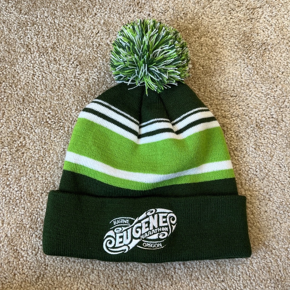 Green Oregon beanie